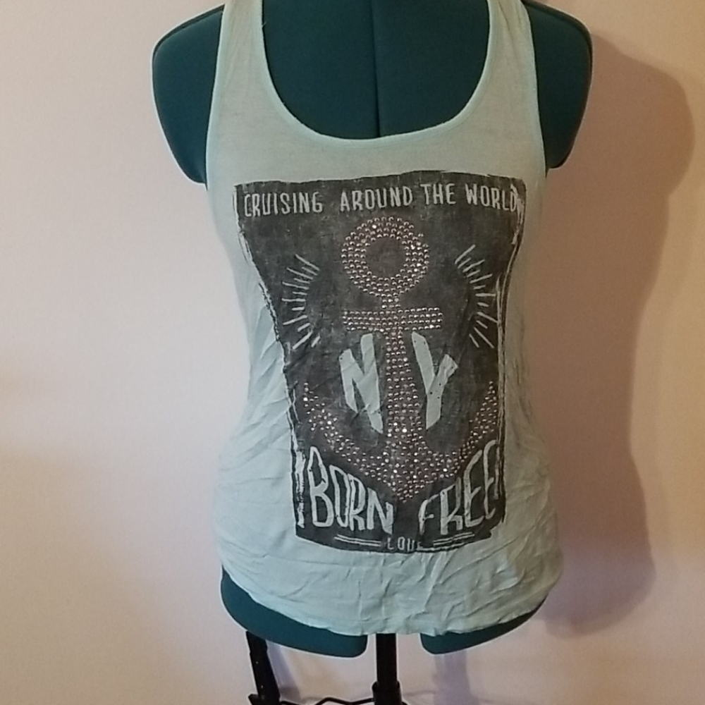 Graphic tank top